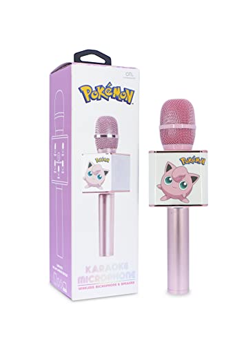 OTL Technologies Pokémon Jigglypuff Karaoke Microphone with Speaker