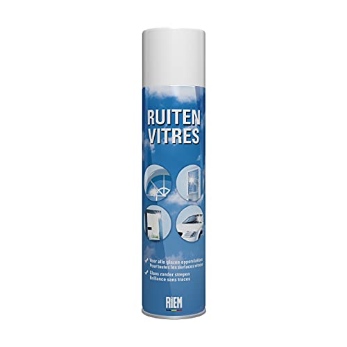 RIEM - Vitres 400 ml - Spray Nettoyant pour Surfaces