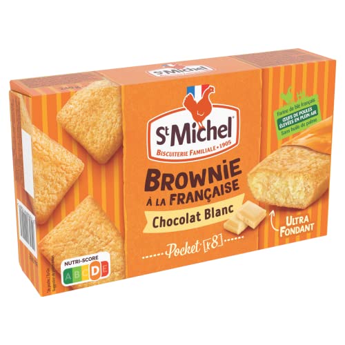 St Michel Cocotte brownies chocolat blanc individuel - Les 8