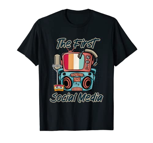 La première radio amateur sur les réseaux sociaux T-Shirt