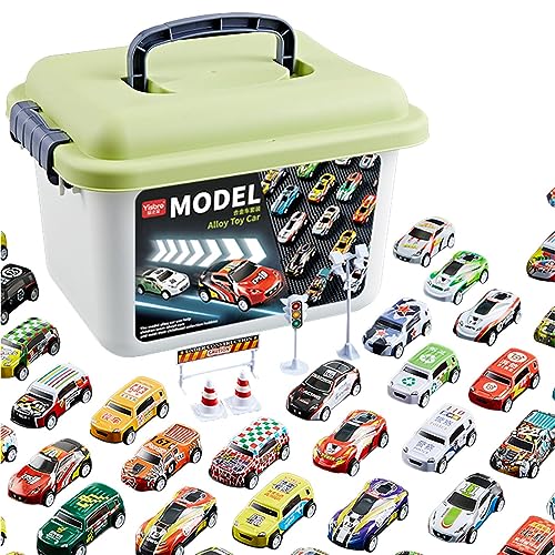 30/50/70 Pièce Lot Petites Voitures Jouets Metal Voiture Jouet Enf-Ant