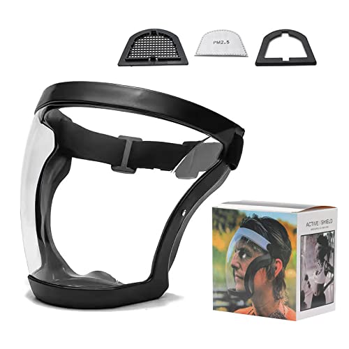 Towwoo Anti-fog Protective Full Face Shield, Visière de Protection Intégrale,