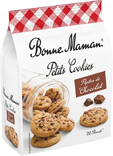 Bonne Maman Petits Cookies aux Pépites de Chocolat, 250g