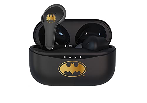 OTL Technologies Ecouteurs sans Fil Bluetooth V5.0 pour Enfant Batman