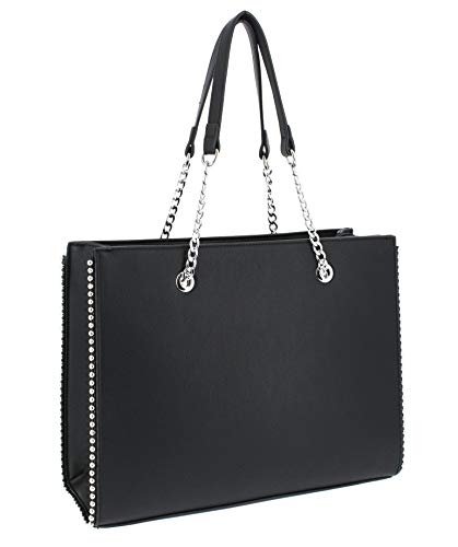 Sac à Main Femme Chaîne Perle Bille Clou - Sac