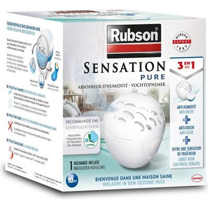 RUBSON Absorbeur Sensation 3 en 1 *6