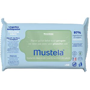 Mustela Lingettes Nettoyantes Apaisantes 60 unités