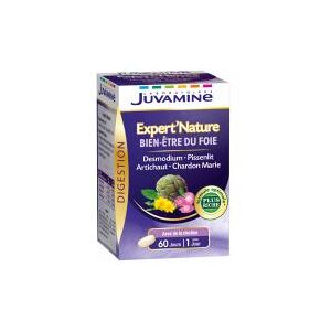 Juvamine Promesses Santé Expert'Nature Bien-Être du Foie 60 Comprimés -