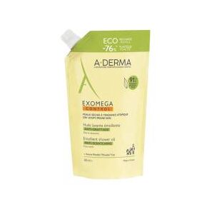 A-Derma Exomega Control - Huile Lavante Émolliente Anti-Grattage 500 ml