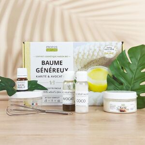 Propos Nature Coffret cosmétique maison - Baume généreux au Karité