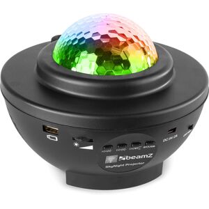 beamZ Projecteur SkyNight avec étoiles rouges et vertes - Effets