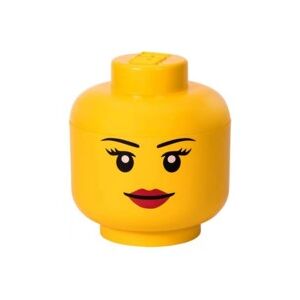 LEGO Tête de rangement Lego fille - Taille L
